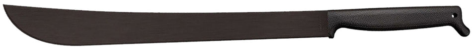 Cold Steel 21" Two Handed Latin Machete 65Mn Carbon Steel Blade Black Handle 30" Overall Includes Sheath