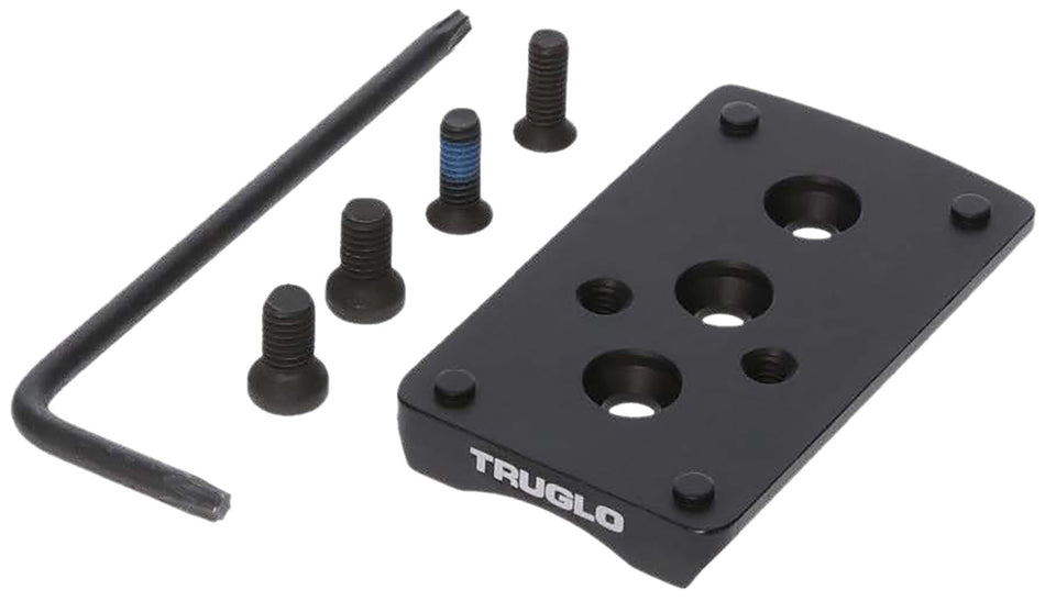 TruGlo TGTG8950M2 Trijicon RMR Pistol Red Dot Mount Nitride Fortress Steel