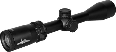 TruGlo TGTG8541PXB Buckline Pro 4-12x 42mm Matte Black Scope with Neoprene Cover