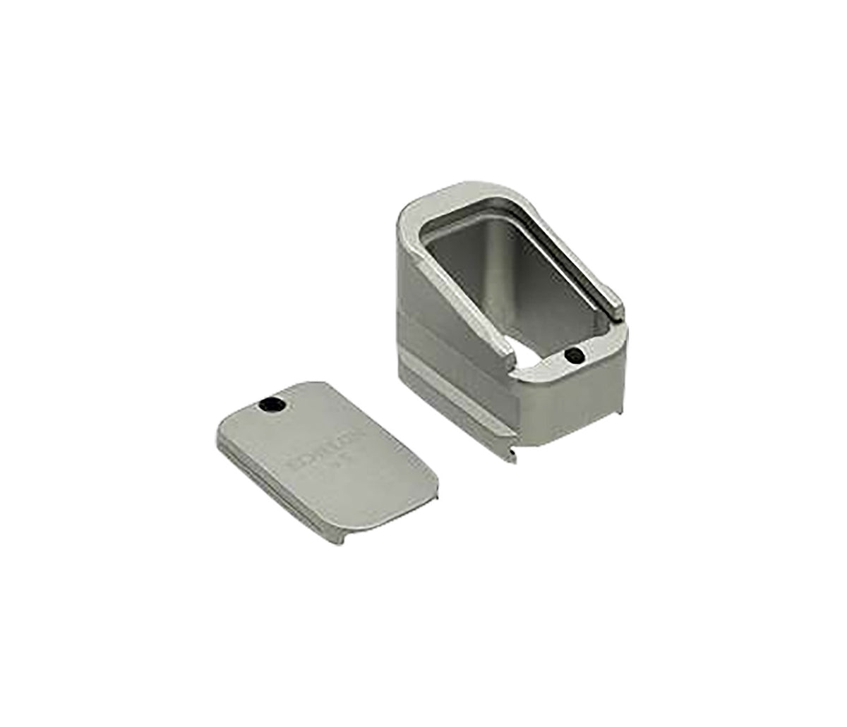 Shield Arms Springfield Echelon Magazine Extension 5rd Capacity Boost Grey Anodized Aluminum