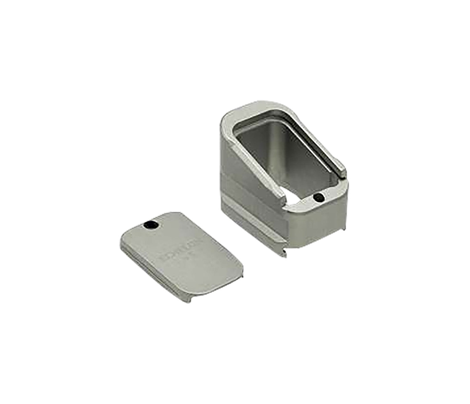 Shield Arms Springfield Echelon Magazine Extension 5rd Capacity Boost Grey Anodized Aluminum