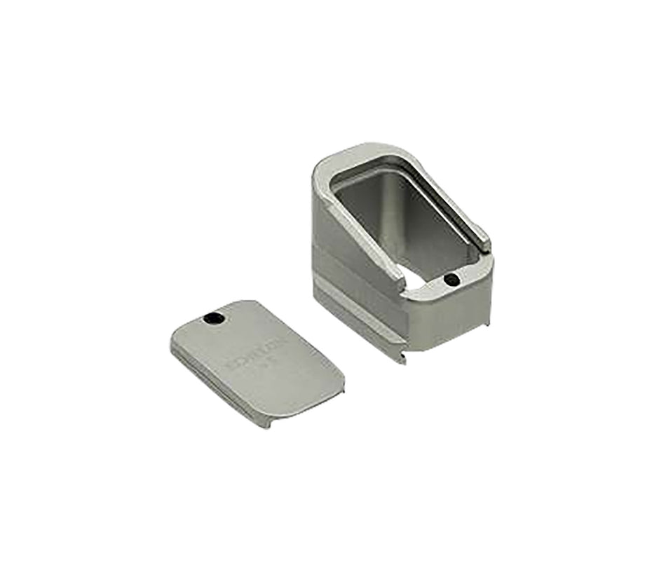 Shield Arms Springfield Echelon Magazine Extension 5rd Capacity Boost Grey Anodized Aluminum