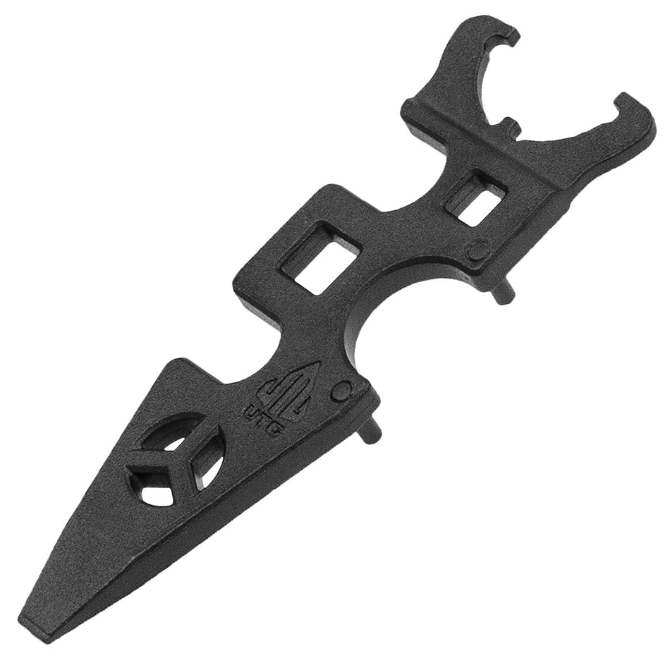 Leapers UTG TLARWR02 Compact Armorer's Wrench Black Steel Phosphate Finish