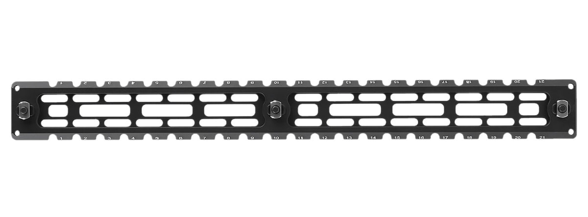 Leapers 14.20" M-LOK ARCA Rail 9-Slot Black Anodized Aluminum Mount TLUMA04