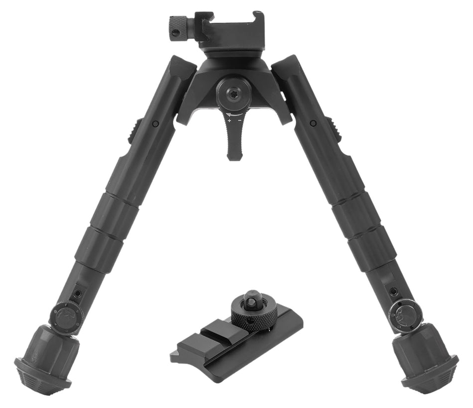 Leapers TLBP01B Black Anodized Picatinny Bipod 7-9"