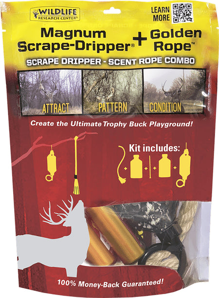 Wildlife Research Golden Rope Deer Attractant 395 Complete Kit with Scrape-Dripper