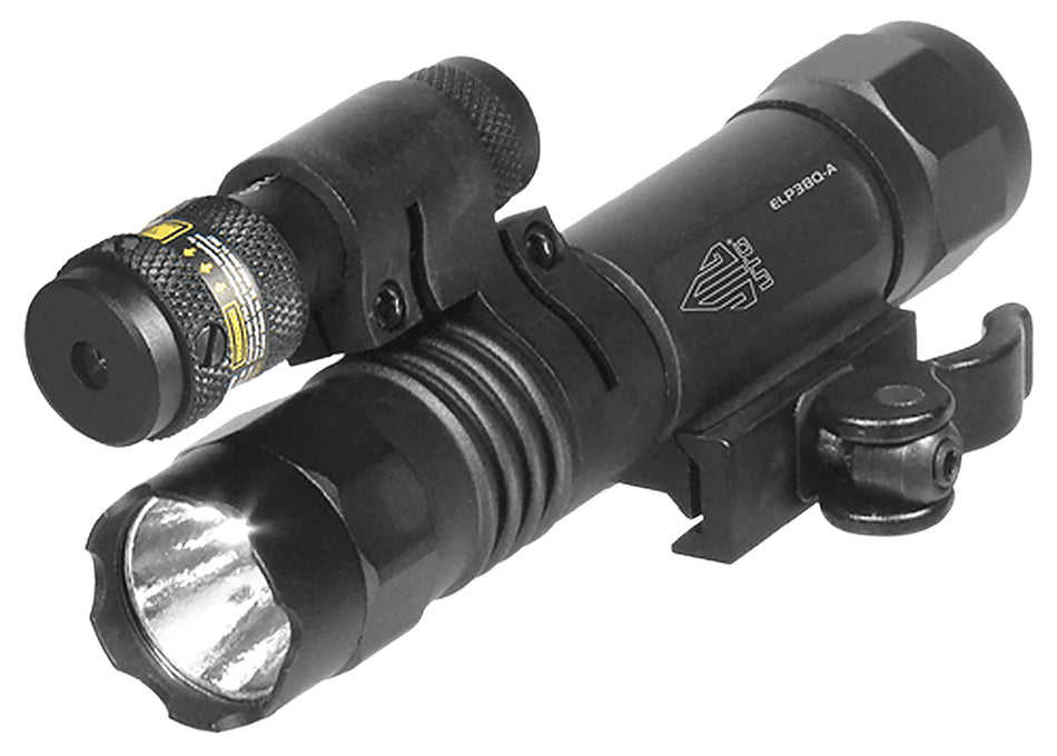 UTG LT-ELP38Q-A Quick Detach 400 Lumen Weapon Light with Red Laser Combo