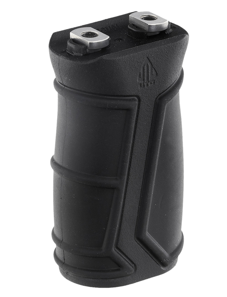 Leapers RBFGM01 Compact Foregrip Rubberized Black Polymer Bidirectional Mount