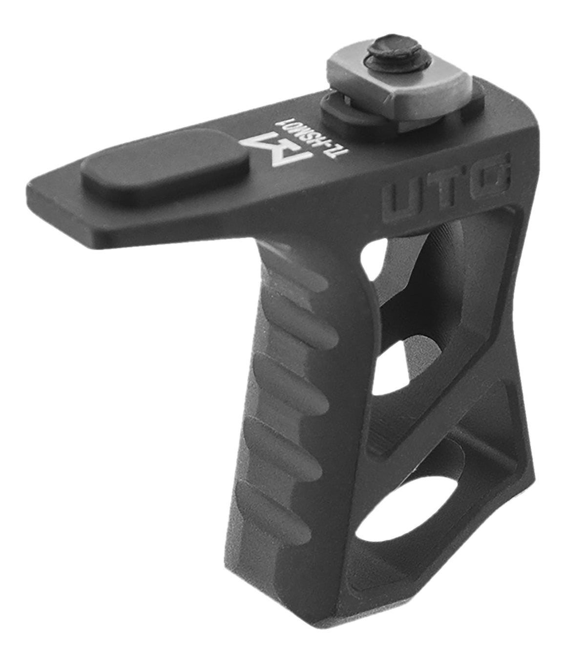 Leapers TLHSM01 Precision Machined Ultra Slim Handstop Black Aluminum M-LOK