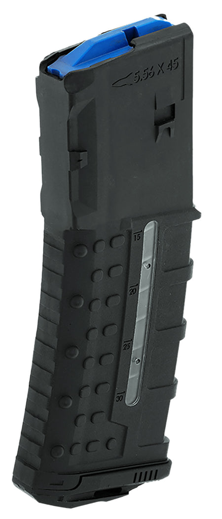 Leapers AR-15 .223 Rem 30rd Windowed Black Polymer/Steel Rifle Magazine