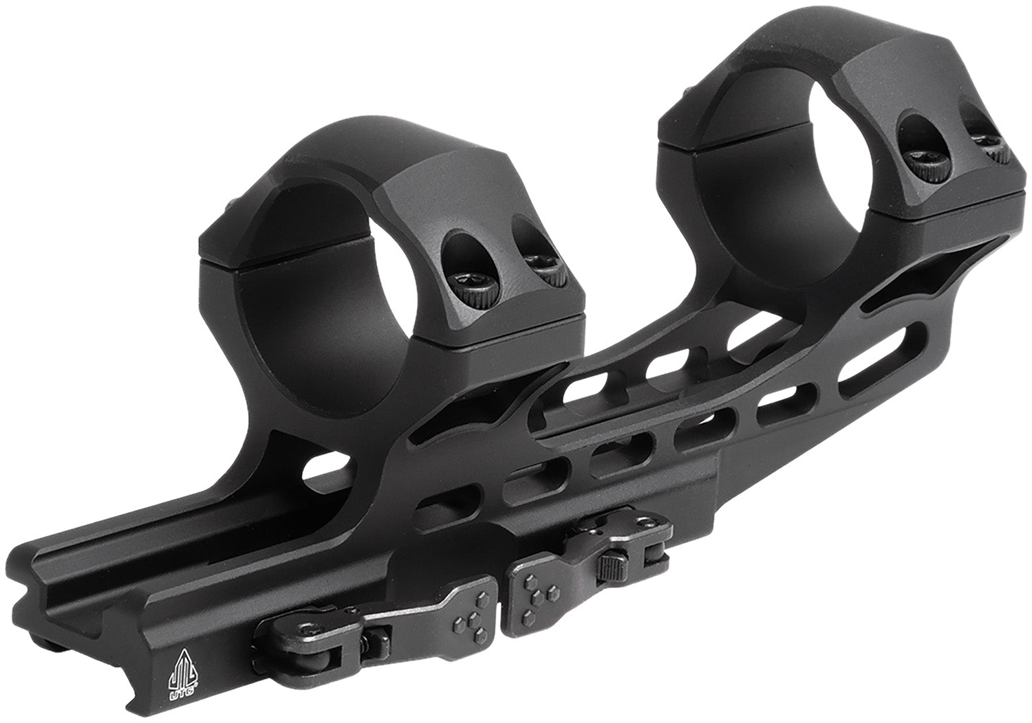 UTG AIR32250Q 30mm High Profile Quick-Release Cantilever Picatinny Mount ACCU-SYNC