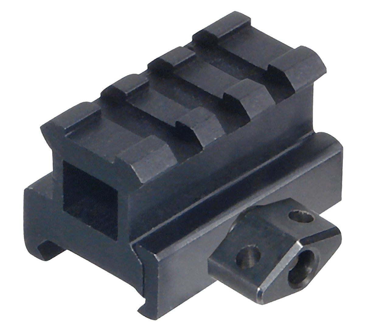 Leapers MNTRS08S3 Picatinny Weaver Riser Adapter Mount Matte Black 3-Slot Aluminum
