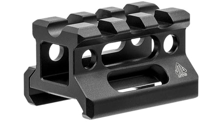 Leapers MTRSX7S Aluminum Picatinny Rail Riser 0.75in Height Matte Black Finish