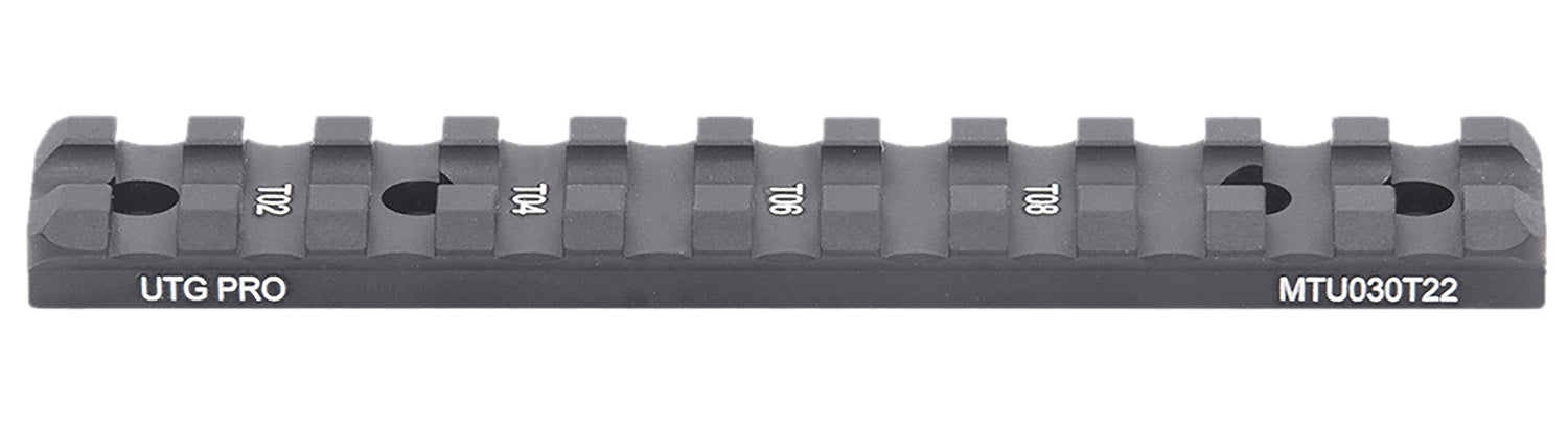 Leapers MTU030T22 Aluminum Optic Rail Mount for Ruger 10/22 Matte Black Finish