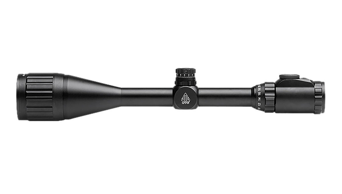 Leapers True Hunter 6-24x50mm AO 1" Tube Illuminated Multi-Color Mil-Dot Reticle Matte Black Scope SCPU6245AOIEW