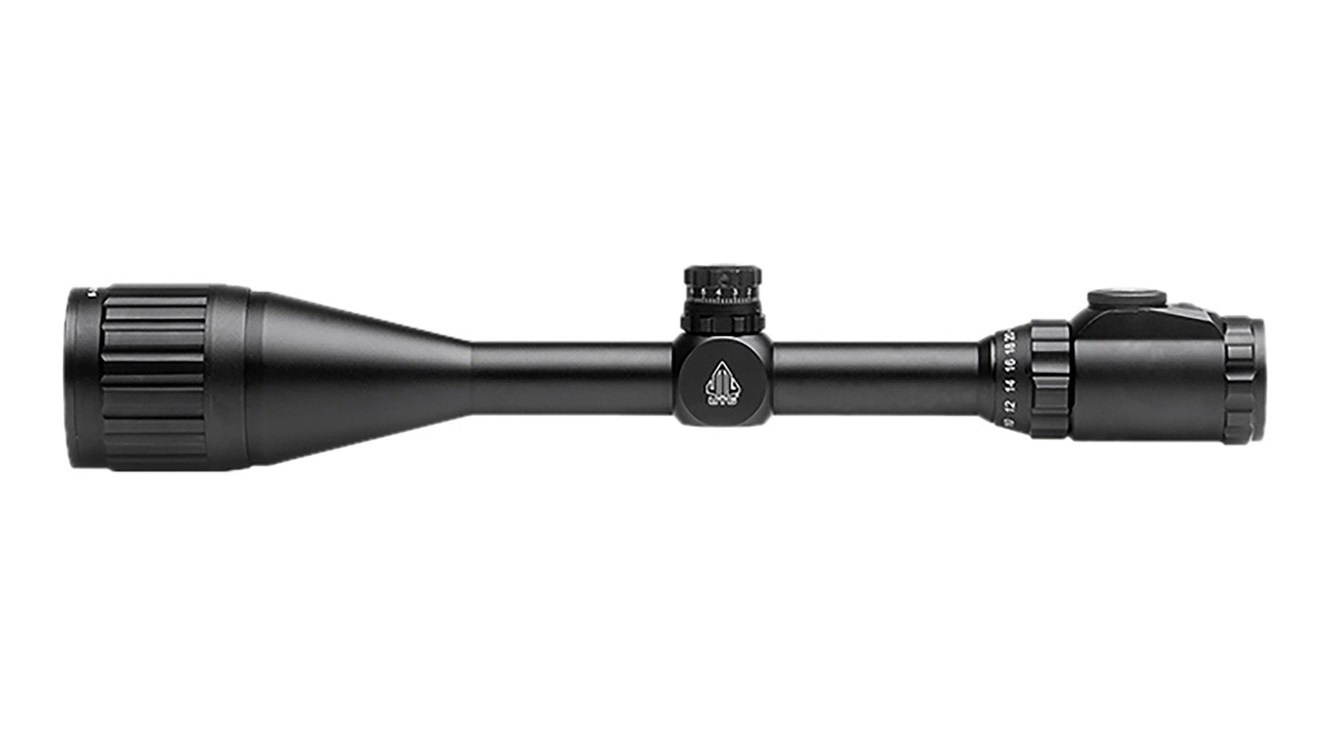 Leapers True Hunter 6-24x50mm AO 1" Tube Illuminated Multi-Color Mil-Dot Reticle Matte Black Scope SCPU6245AOIEW