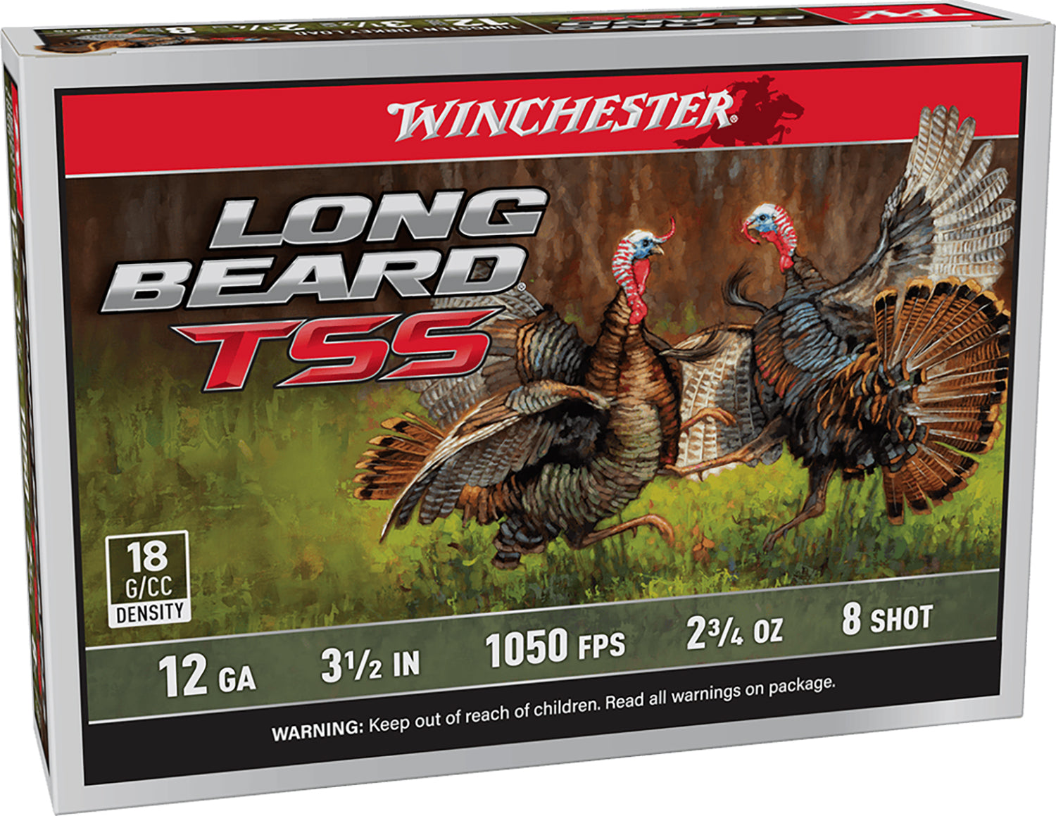 Winchester  Shotgun Ammo 12 Gauge 3.5 in 2-3/4 oz #8