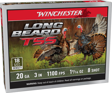 Winchester  Shotgun Ammo 20 Gauge 3 in 1-9/16 oz #8