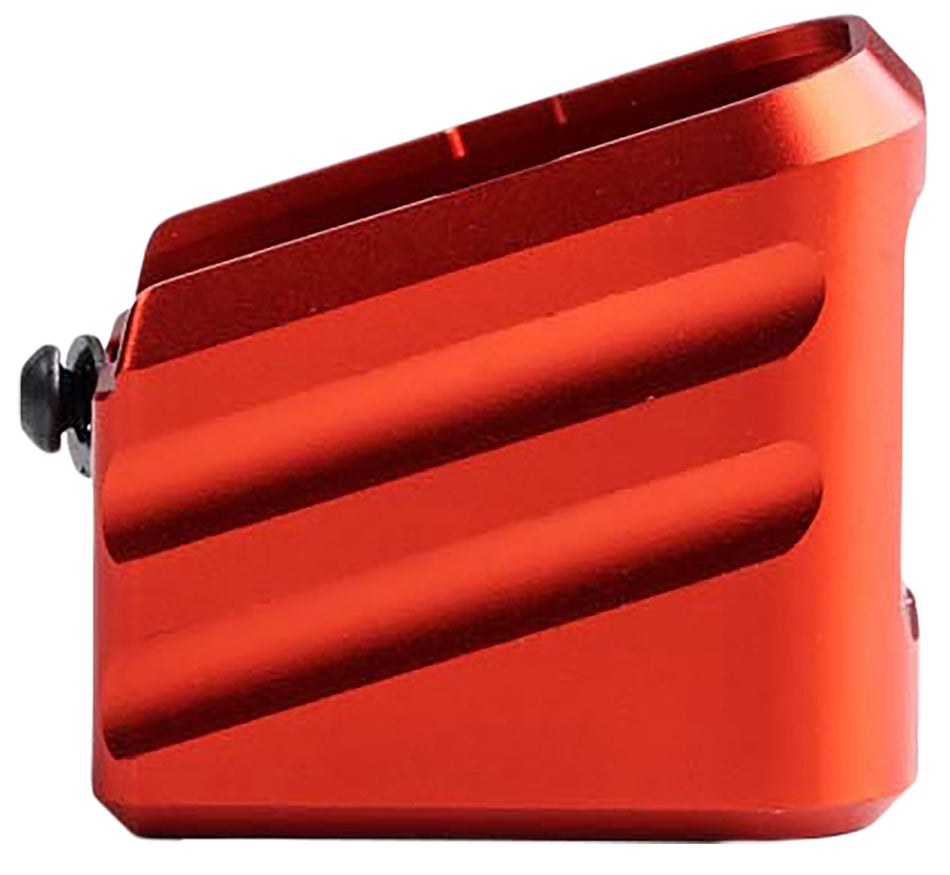Cross Armory CRG+0MEG19RD Flush-Fit Magazine Extension Glock 19/23/32 Gen 1-5 Red
