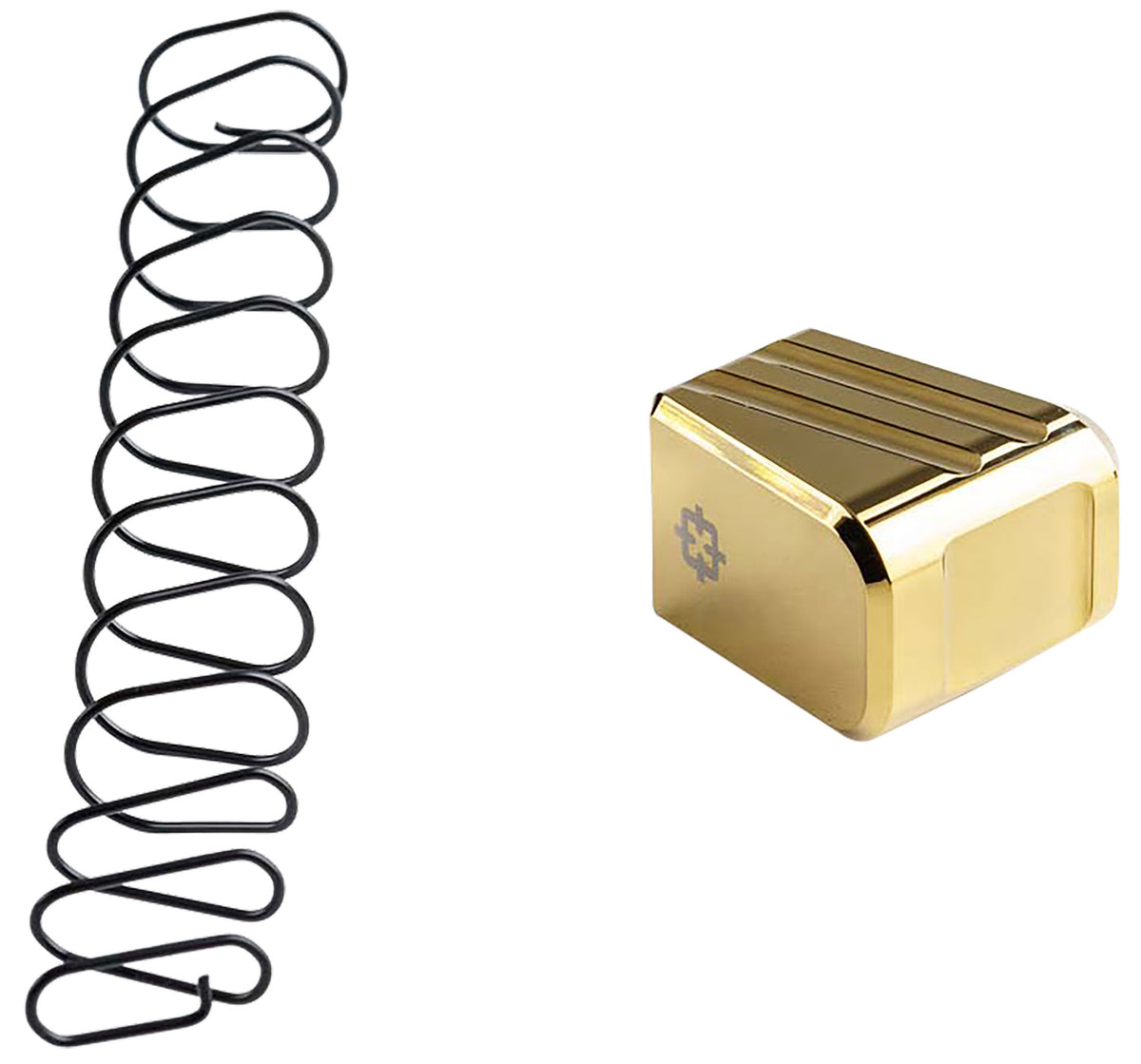 Cross Armory CRG+5MEG19GD 5-Round Magazine Extension Glock 19/23/32 Gen 1-5 Gold