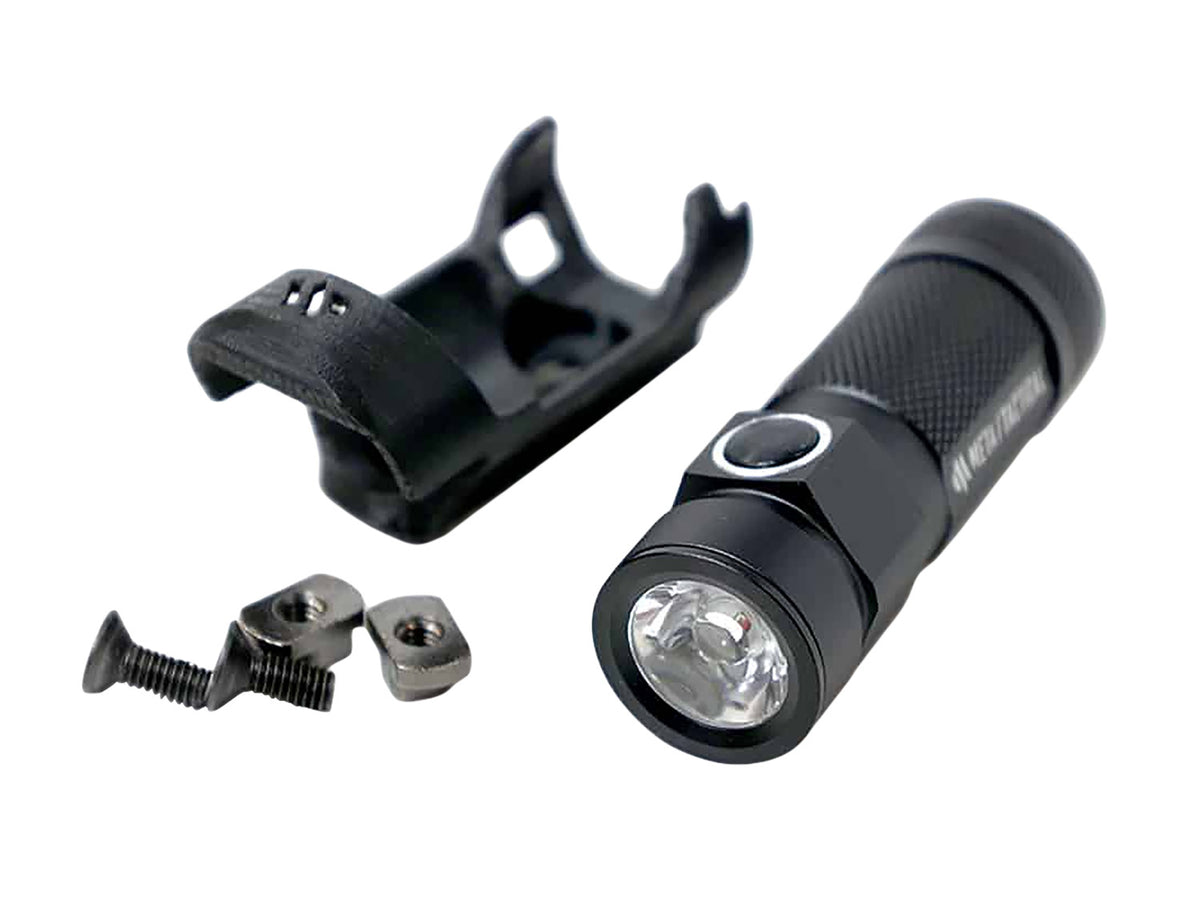 Meta Tactical MTA-FLT Tactical Flashlight 500 Lumens Black with Integrated M-LOK Mount