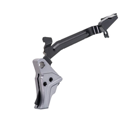 Tyrant CNC TDGTRIG34GREYBLACKBAR Glock Gen3-4 Upgraded Trigger Bar Grey and Black