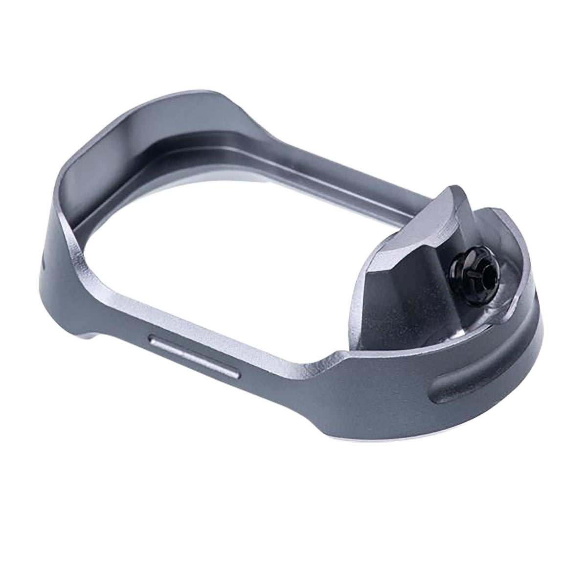 Tyrant CNC TDG17MWG5GREYBLACKSCRE Grey Aluminum Magwell for Glock 17 Gen 5