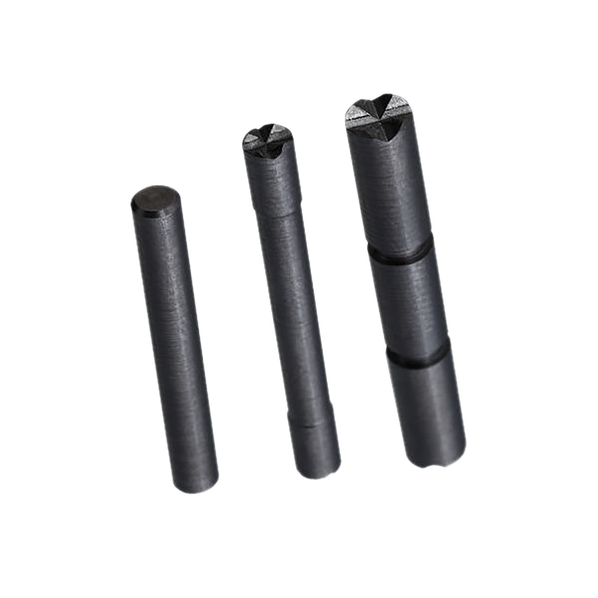 Tyrant CNC Glock Gen4 Enhanced Diamond Cut Takedown Pins - Black Chrome Stainless