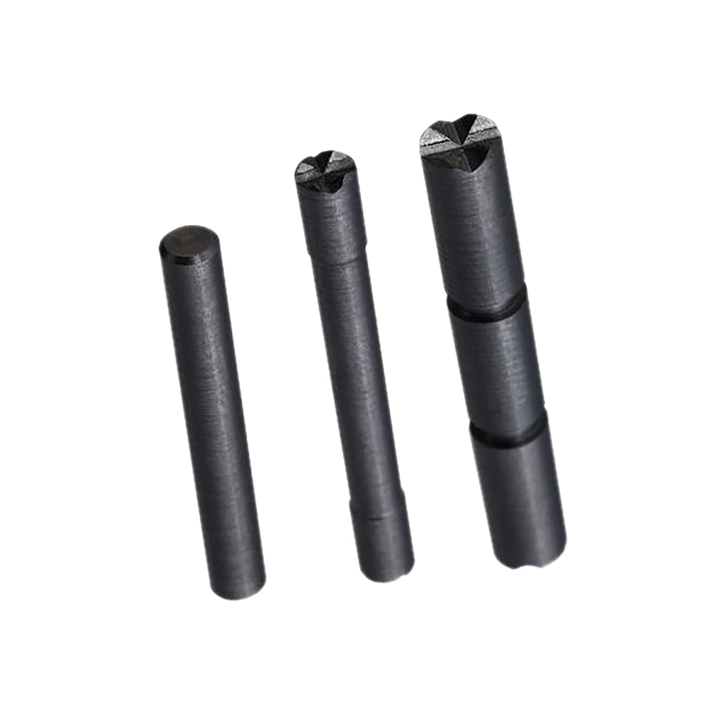 Tyrant CNC Glock Gen4 Enhanced Diamond Cut Takedown Pins - Black Chrome Stainless