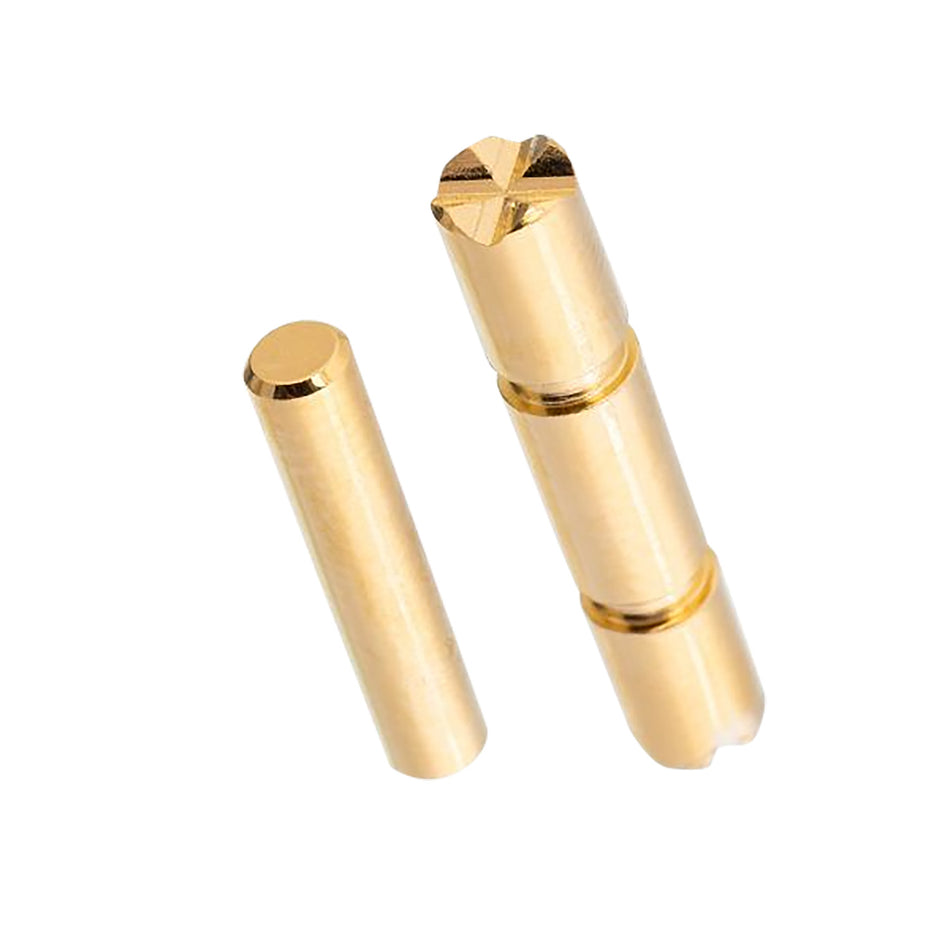 Tyrant CNC Glock Gen5 Enhanced Diamond Cut Takedown Pins - Gold Finish Stainless
