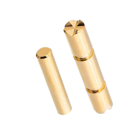 Tyrant CNC Glock 43x/48 Enhanced Diamond Cut Takedown Pins - Gold Finish Stainless
