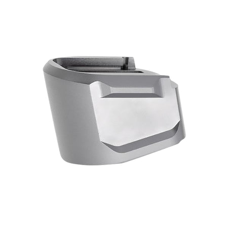 Tyrant CNC TDECHEMAGEX17GREY Grey Aluminum 5rd 9mm Magazine Extension for Springfield Echelon
