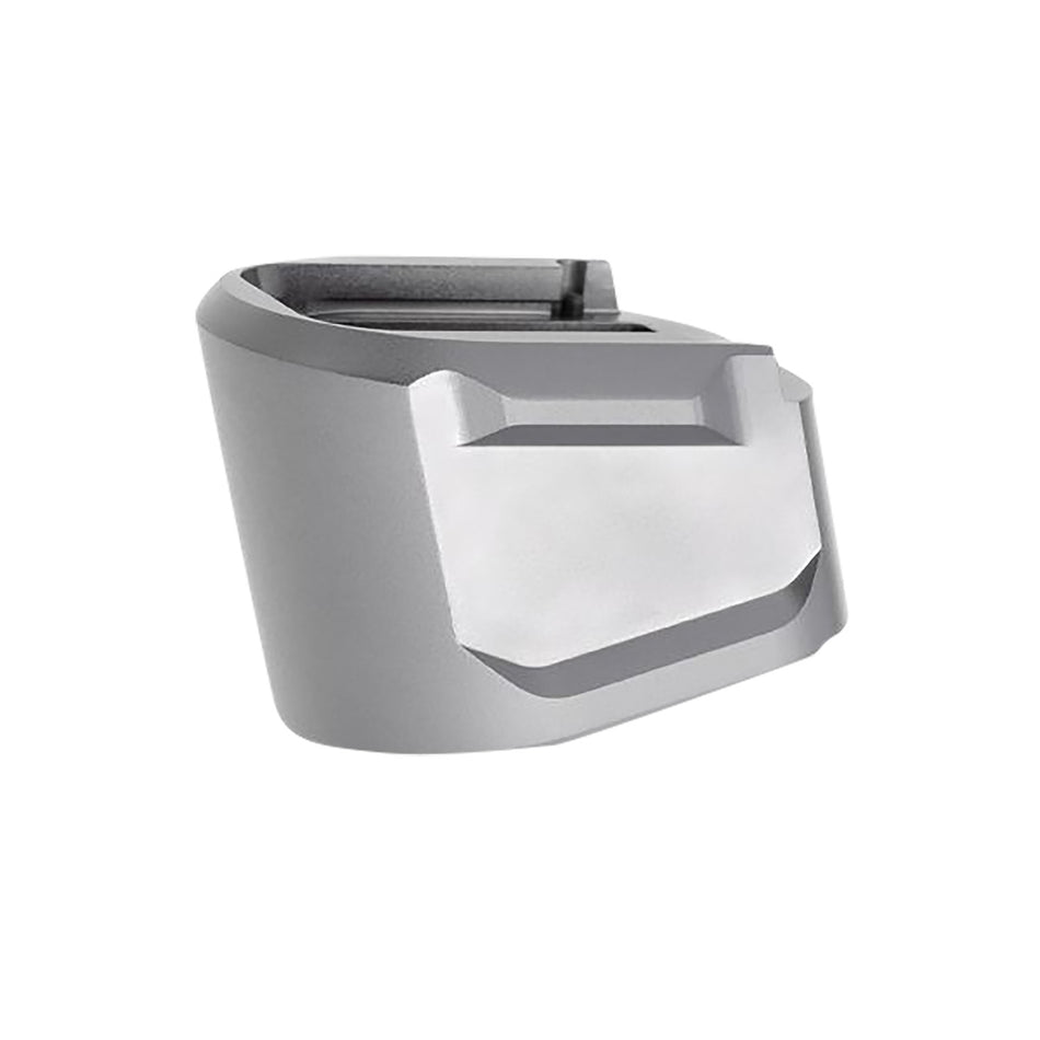 Tyrant CNC TDECHEMAGEX17GREY Grey Aluminum 5rd 9mm Magazine Extension for Springfield Echelon