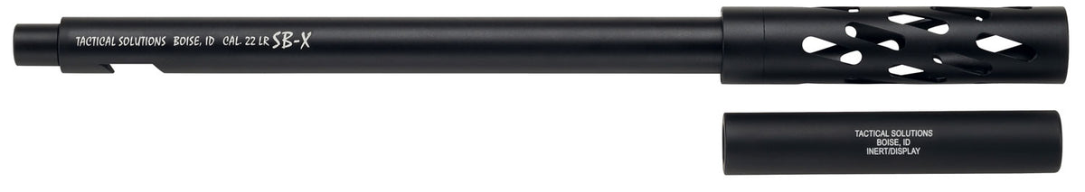 Tactical Solutions 1022SBXMB SB-X 22 LR Barrel 16.50" Black Matte Suppressor Compatible Ruger 10/22