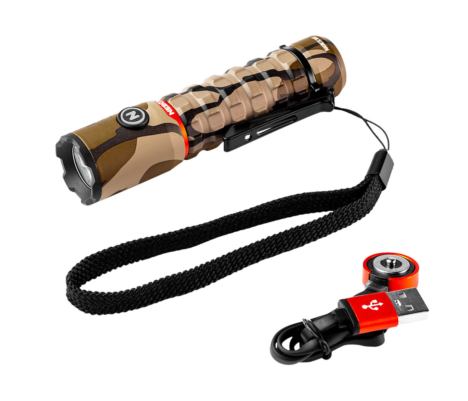 NEBO NEBFLT1062 2000 Lumen Torchy 2K EDC Flashlight Mossy Oak Camo Aluminum