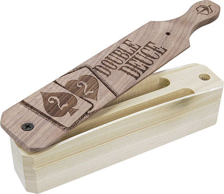 Hunters Specialties Walnut Double Trough Turkey Box Call HSDTBC