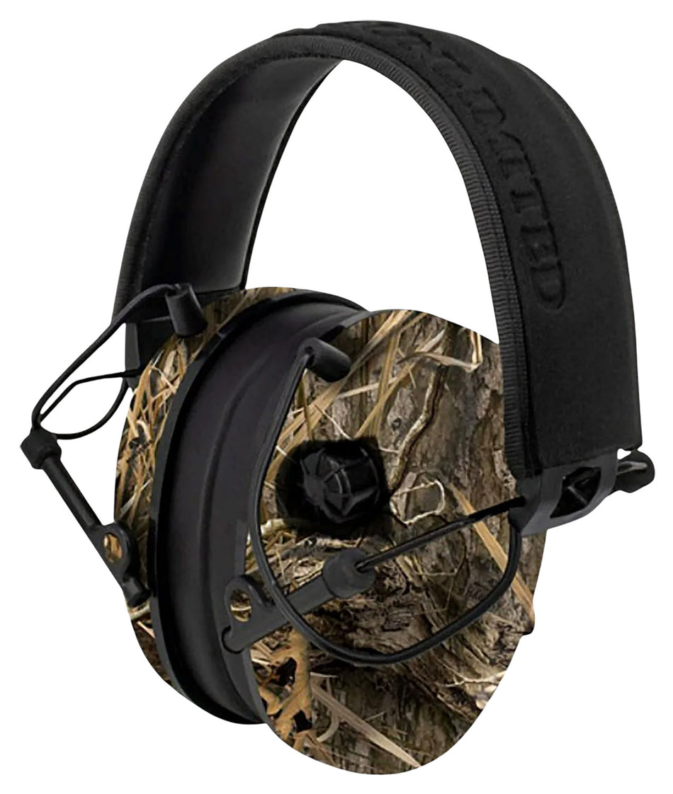 Radians DUE2HPCAMOBX 23 dB Mossy Oak Electronic Hearing Muff Over the Head