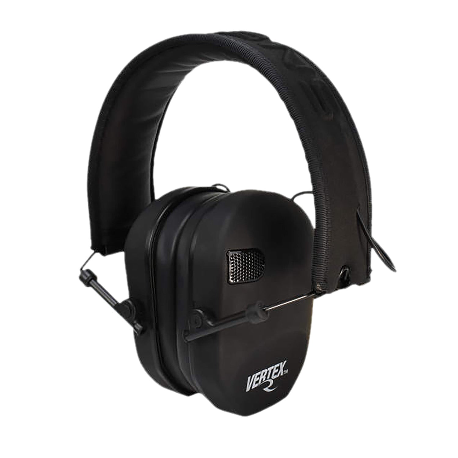 Radians VX0110CS 85 dB Black Ultra Slim Vertex Electronic Earmuff Over the Head
