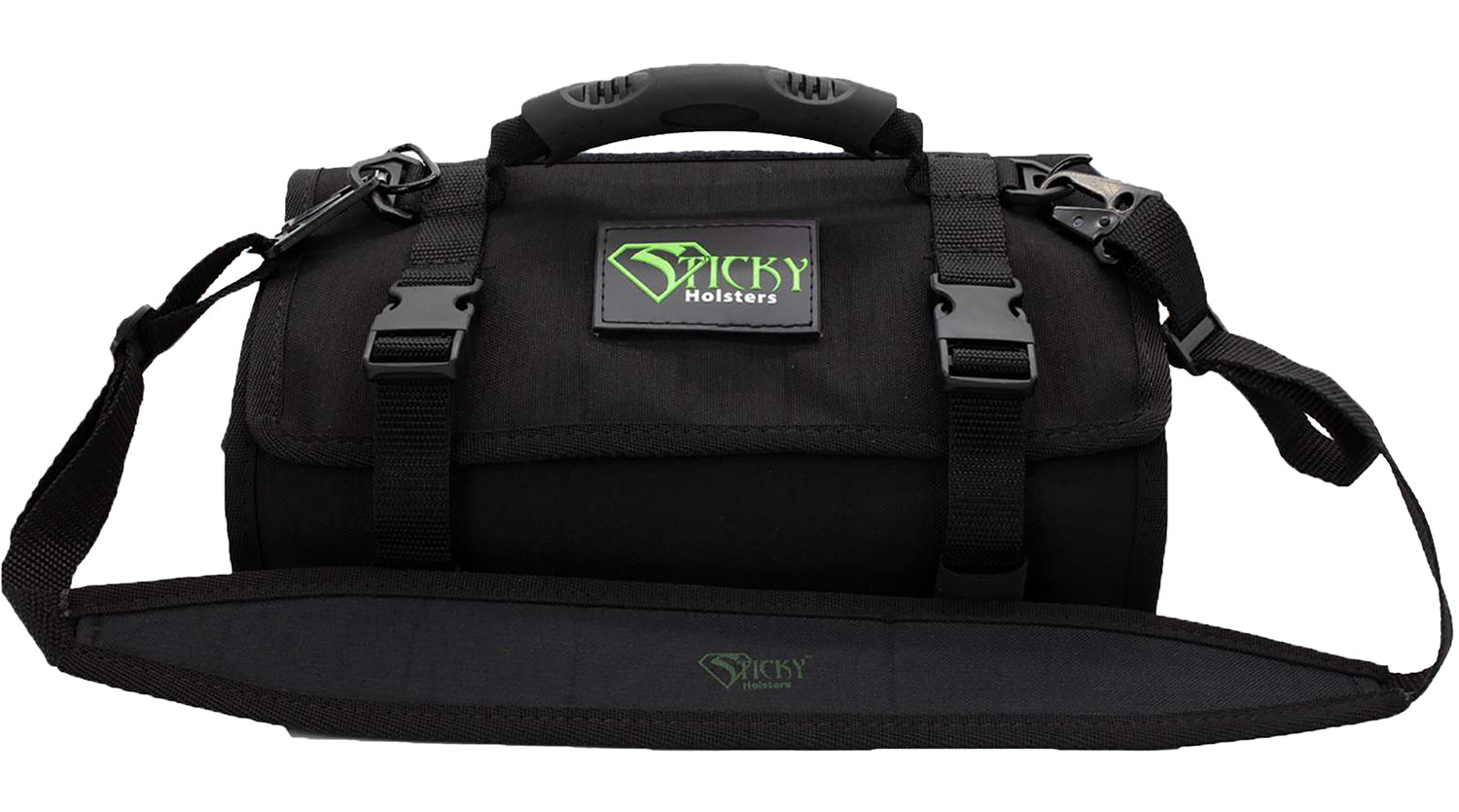 Sticky Holsters RORB Black 13" Nylon/Neoprene Laminate Roll Out Range Bag