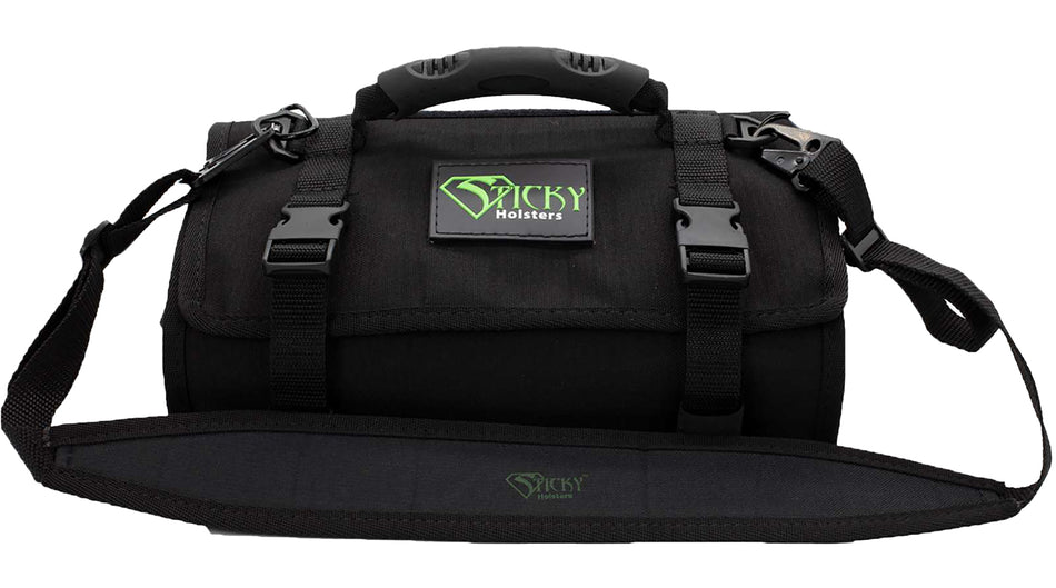Sticky Holsters RORB Black 13" Nylon/Neoprene Laminate Roll Out Range Bag