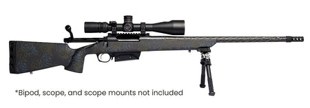 Horizon Firearms RF019C232216C20 Vandal Carbon II 300 PRC 22" Black Fluted Barrel, Black Drilled & Tapped Receiver, Black Iota EKO X Carbon Fiber Stock