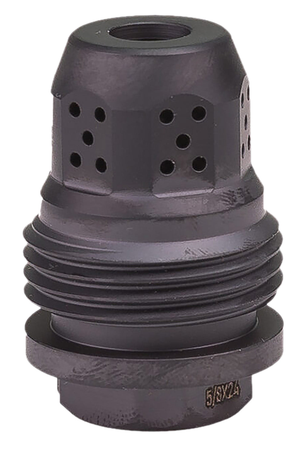 JK Armament Bald Eagle 9mm Stainless Steel 1/2"x28 Black Nitride Thread Protector/Adapter 1.65" OAL