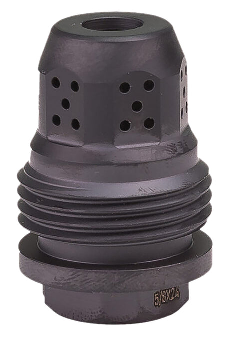 JK Armament Bald Eagle 9mm Stainless Steel 1/2"x28 Black Nitride Thread Protector/Adapter 1.65" OAL