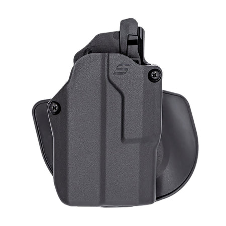 Safariland SOLIS189527C3412 Solis ALS OWB Glock 43X 48 MOS TLR-7Sub Left Hand Black Holster