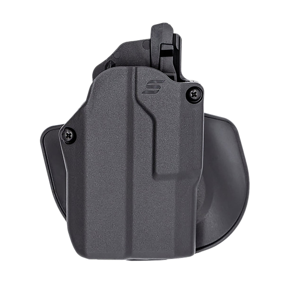 Safariland SOLIS189527C3412 Solis ALS OWB Glock 43X 48 MOS TLR-7Sub Left Hand Black Holster