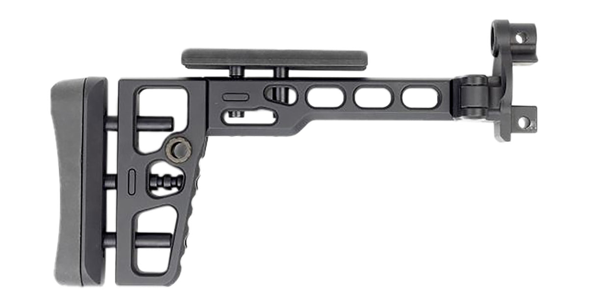 Samson S.A.S Black Aluminum Folding Stock Adapter with MP5K End Cap