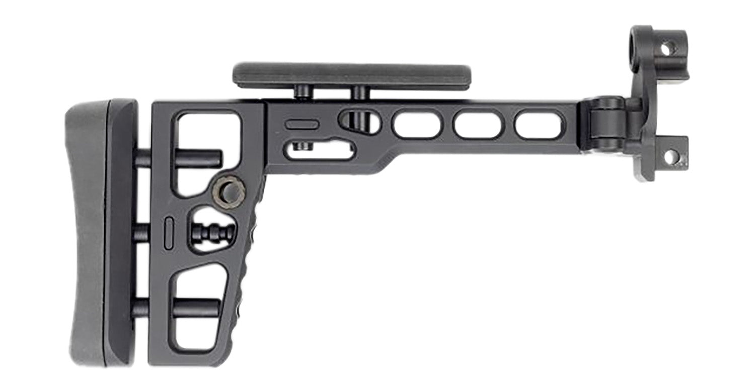 Samson S.A.S Black Aluminum Folding Stock Adapter with MP5K End Cap