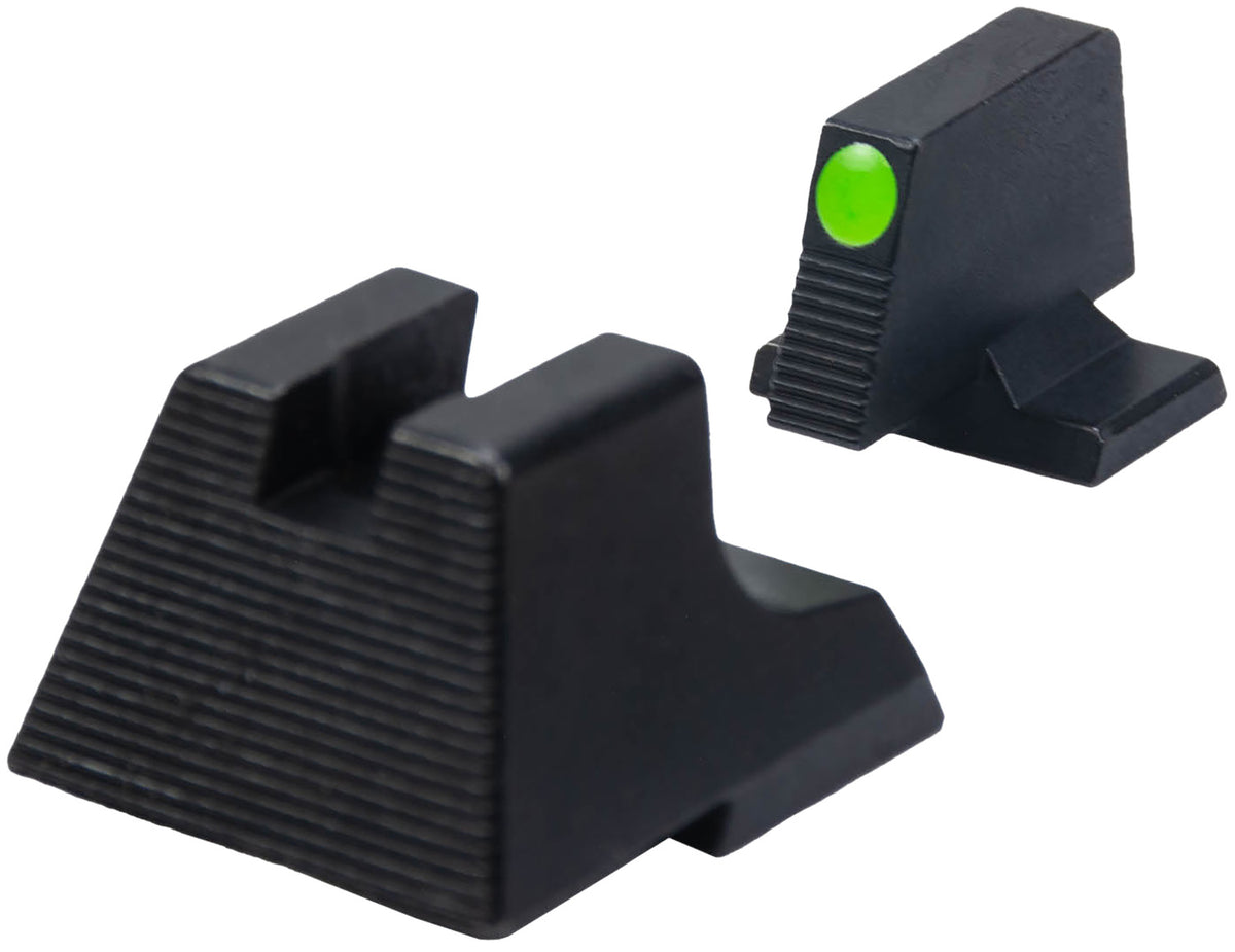 HK 51000934 HK VP9/VP40/P30/HK45 Elevated Green Tritium Front and Rear Sight Set