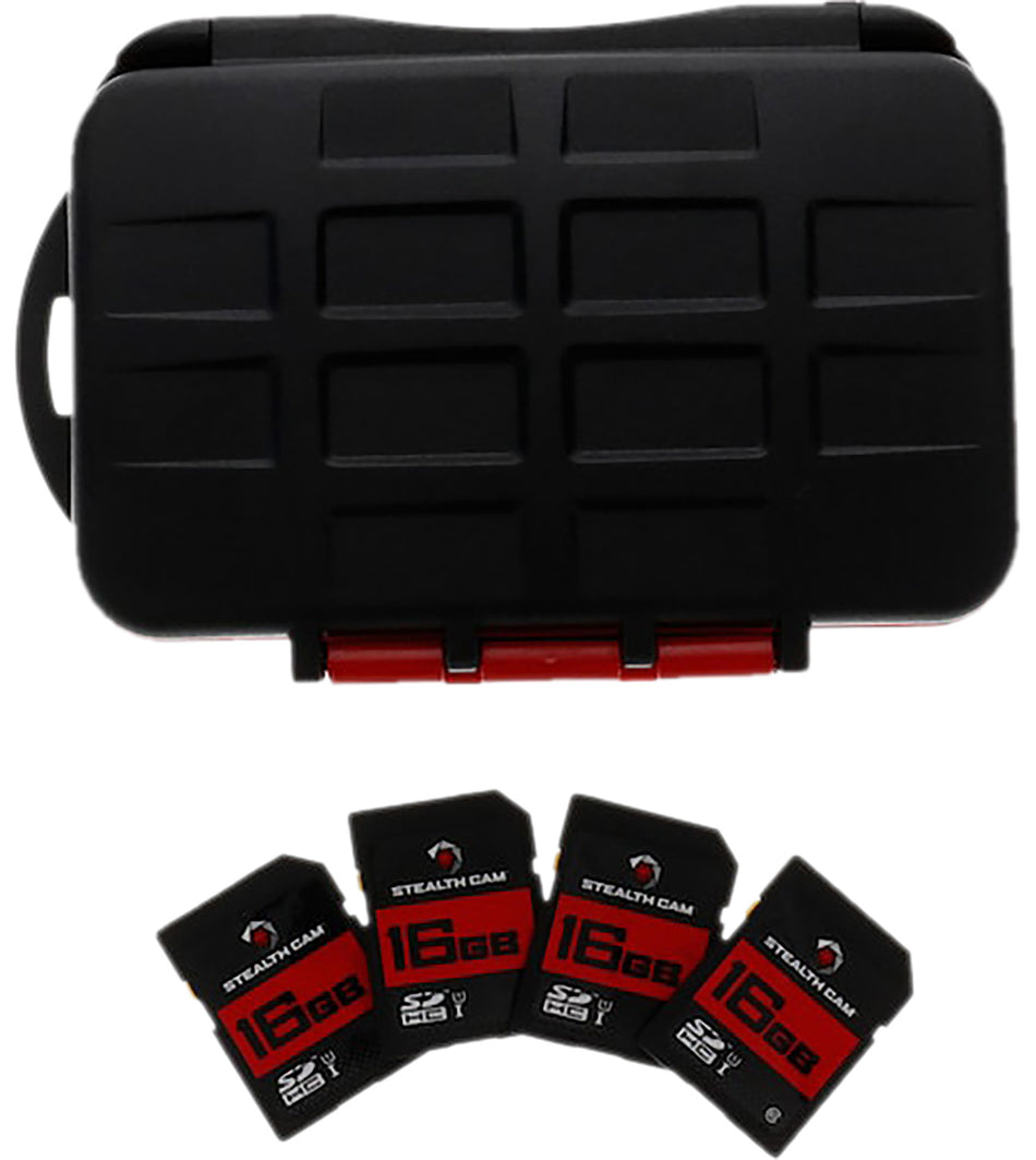 Stealth Cam STCMCSC SD and Micro SD Memory Card Protective Storage Case