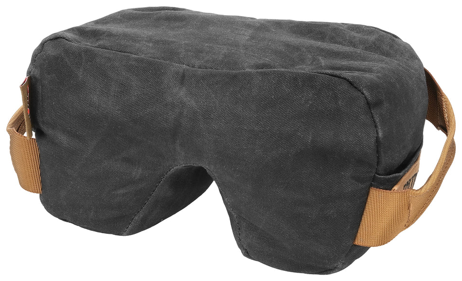 Birchwood Casey BC-BAG-SSFLH Foxtrot Rear Shooting Bag Black Wax Canvas Heavyweight